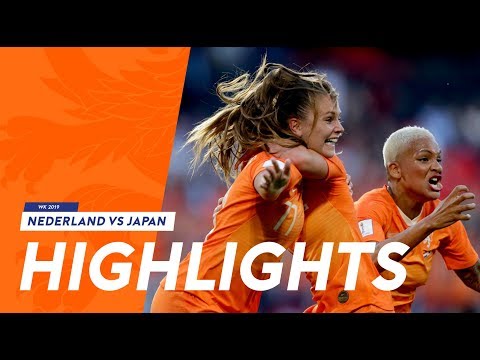 Highlights OranjeLeeuwinnen - Japan (25/6/2019) WK 2019