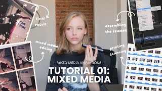 Mixed media animations Beginner's Tutorial | Everything you need to kn