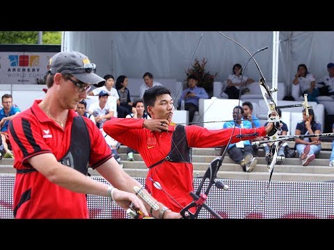Jeff Henckels v Dai Xiaoxiang – recurve men’s gold | Medellin 2013 Archery World Cup S3
