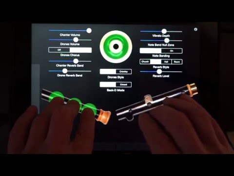 "Uilleann" and "Uilleann-B" - Irish Bagpipes for iPad