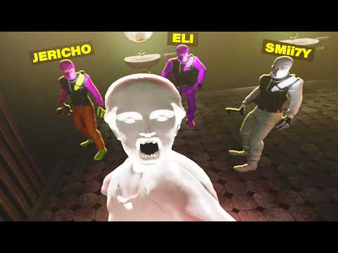 4 Idiots try to rob a museum but keep getting caught by security