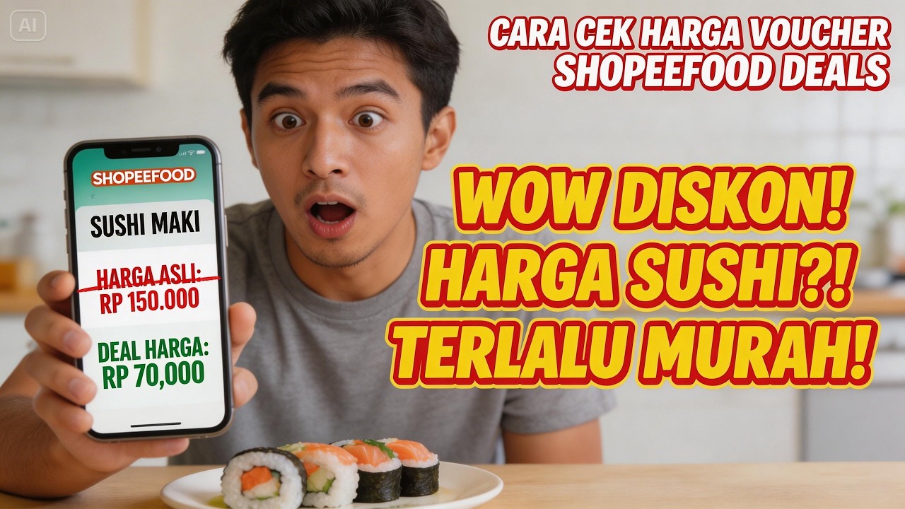Cara Cek Harga Voucher ShopeeFood Deals Shopee Terbaru 2025 