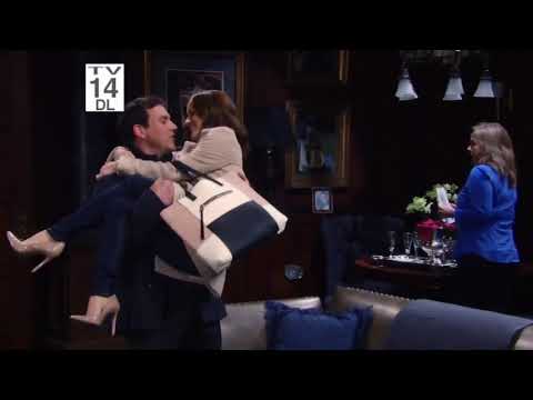 Nicholas carries Hayden