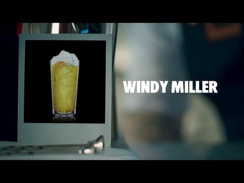 WINDY MILLER DRINK RECIPE - HOW TO MIX