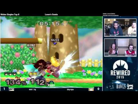 Rewired LS: WUT | Taj (Marth) vs. Silly Kyle (Peach)