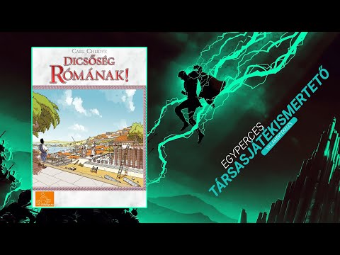 #249. Dicsőség Rómának! | Egyperces társasjátékismertető - Game-Obscura