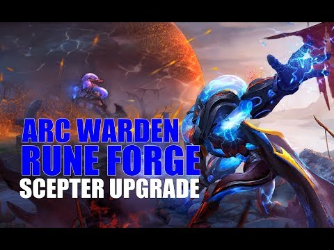 RUNE FORGE - ARC WARDEN SCEPTER UPGRADE - 7.22 PATCH (DOTA 2)