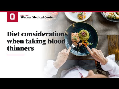 Diet considerations when taking blood thinners | Ohio State Medical Center