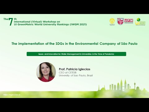 Prof. Patricia Iglecias, CEO at CETESB and Professor at University of Sao Paulo, Brazil
