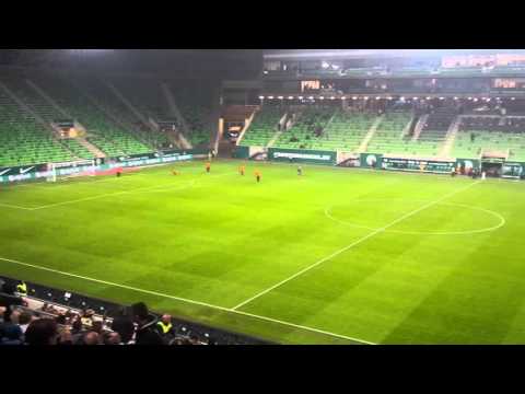 Fradi-sas a Csákvár meccs előtt