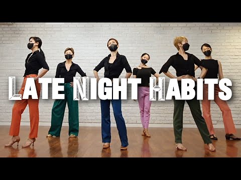 Late Night Habits by Min LineDance/ Improver Level/Choreo:Julia Wetzel/2급18번
