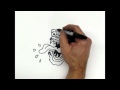 Draw A Wacky Monster, Ed Roth style, www.dirtdesignsgraphic.com