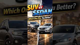 SUV vs Sedan - कौन सी Car आपके लिए Better है?