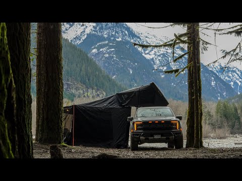 EP.11 Camping with my FORD Raptor l Raptor Overland Build | 풀사이즈 픽업 트럭과 함께하는 캐나다 캠핑