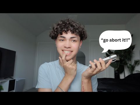 CALLING RANDOM BOYS & SAYING THEY GOT ME PREGNANT