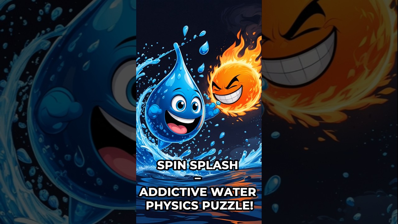 Spin Splash: Addictive Water Physics Puzzle