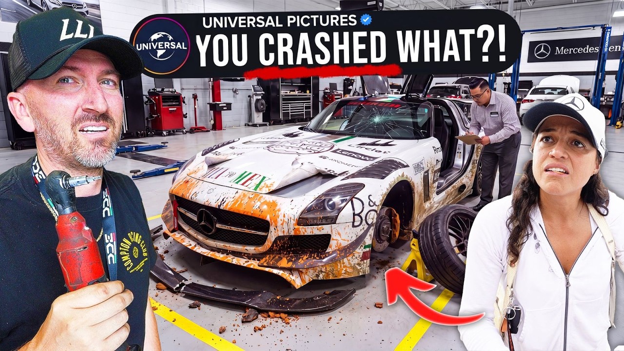 Fast & Furious Star Michelle Rodriguez Destroyed My AMG..Here's What ACTUALLY Happened..
