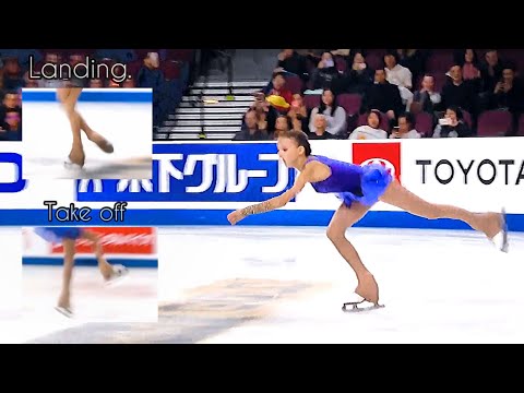 Anna Shcherbakova Quad Lutz Analysis - Skate America 2019