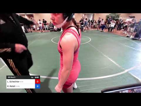 127 Kg Rr Rnd 3 - Lara Schechter, New York Vs Ragan Retell, Curby 3 Style Wrestling Club Cb83