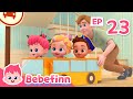 Wheels On The Bus Go Round And Round EP23 Bus Song Bebefinn Nursery Rhymes Kids Songs