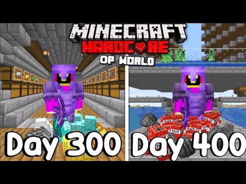 400 Days in HARDCORE Minecraft... What Happened?!