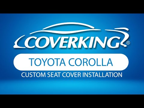 How to Install 2020-2024 Toyota Corolla Custom Seat Covers | COVERKING®