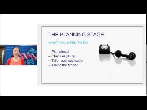 CRUK ECMC 'How to get your research funded' webinar Dr Anne Helme