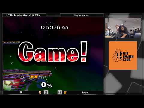 RIT TPG40 SSBM: FF (Fox) vs Baron (Pikachu)