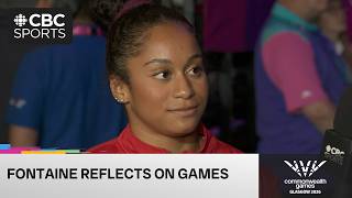Lia-Monica Fontaine proud of performance and representing Canada in Glasgow and for years to come