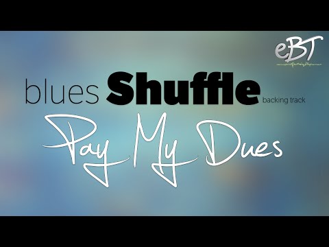 Blues Shuffle Backing Track in E | 140 bpm