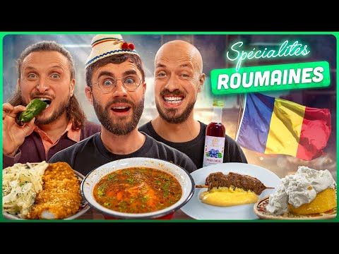 LA BATTLE DES PAYS : on déguste les spécialités Roumaines avec @cyprien