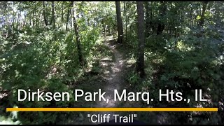 "Cliff Trail' ride, south to north.