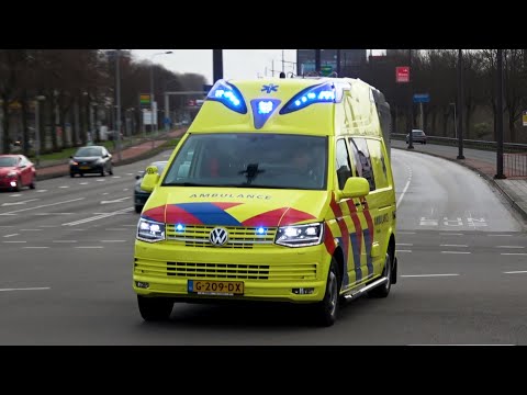 [Primeur & Wail] A1, Silverline Ambulance 03-153 Dieverbrug naar het UMCG