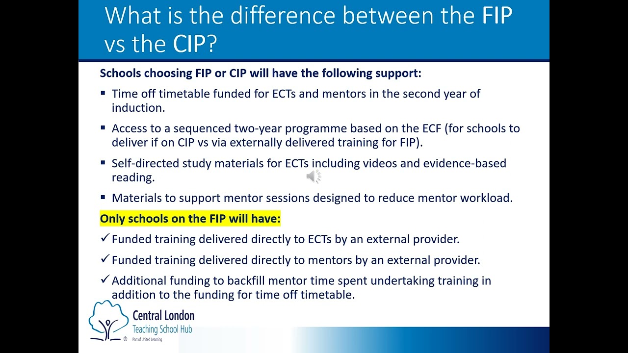 Induction Programme Options