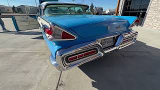 1958 Mercury Park Lane Phaeton Sedan Start Up