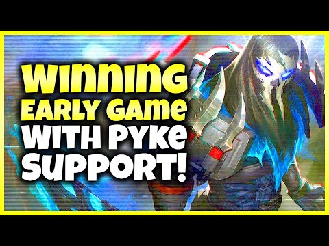 Winning Early Game With Pyke Support!