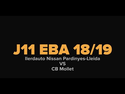 Liga EBA J11 Ilerdauto Nissan Pardinyes - CB Mollet
