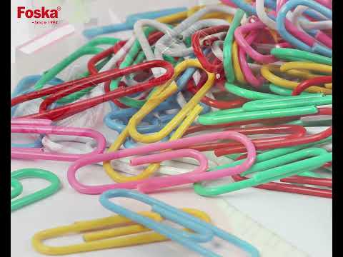 Foska AS-33 Color Paper Clips 28 33 50mm