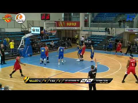 Daequan Cook Points in Maccabi Ashdod vs. Hapoel Ness-Ziona
