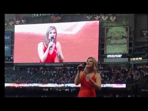 Houston Astros National Anthem by Elizabeth Eckert