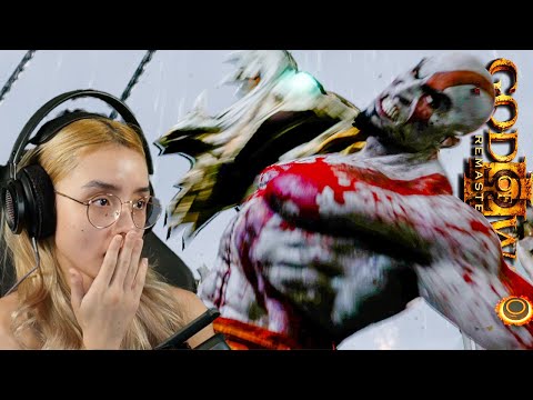 Kratos: Face Surgeon  | God of War 3 Remastered Part 4 Playthrough and Reactions PS5  Upscaled 4K