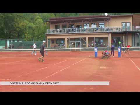 VSETÍN: Tenisový turnaj Family open 2017