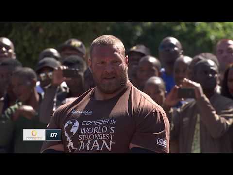 Terry Hollands' Impressive Load & Drag | 2017 World's Strongest Man