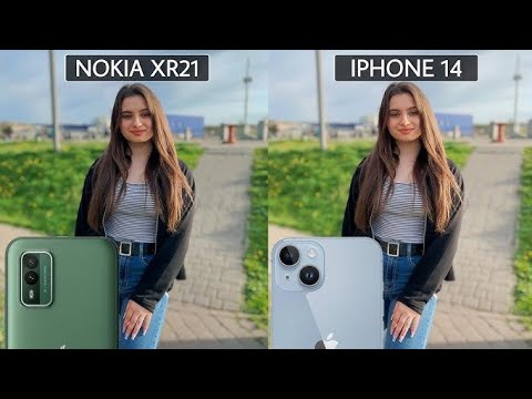 Nokia XR 21 VS iPhone 14 Camera test Comparison