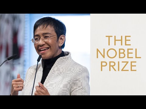 Nobel Prize Lecture | Nobel Peace Prize 2021