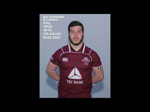 Givi Tsintsadze - Rugby HIGHLIGHTS