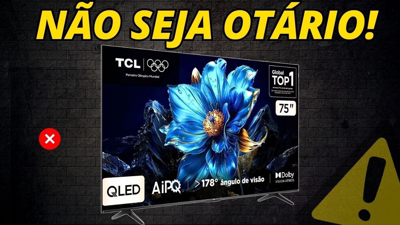 A Melhor TV 75 Polegadas Custo Benefício de 2026? ???? Review Sincero TCL P7K QLED