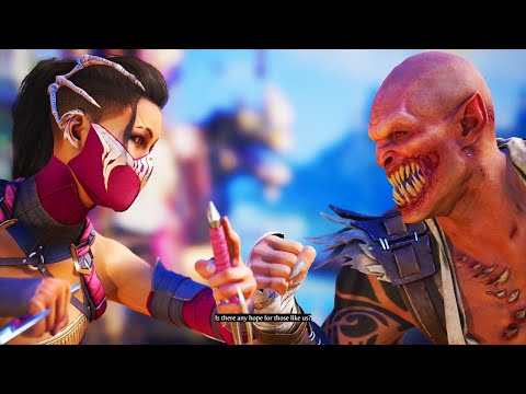 Mortal Kombat 1 - Mileena VS Baraka All Intro Dialogue