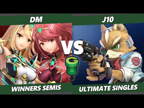 Game Underground Winners Semis - DM (Pyra Mythra) Vs. J10 (Fox) SSBU Ultimate Tournament