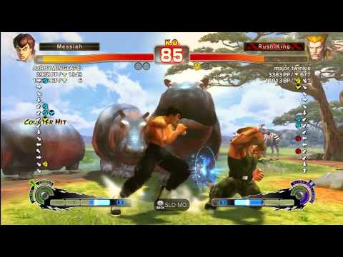 AxRHYMINGxAPE (Fei Long) vs Major Twinkie (Guile)